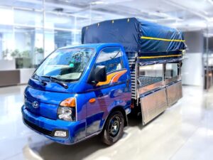XE TẢI HYUNDAI NEW PORTER H150 1.5 TẤN THÙNG MUI BẠT
