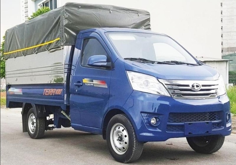 XE TẢI TERACO 100 THÙNG MUI BẠT 990KG