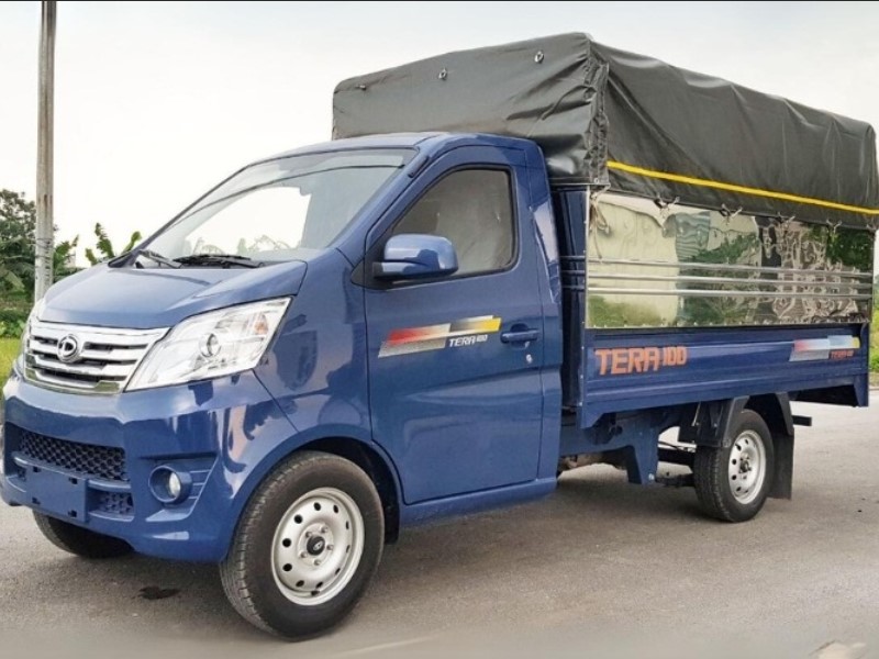 XE TẢI TERACO 100 THÙNG MUI BẠT 990KG - Ảnh 2