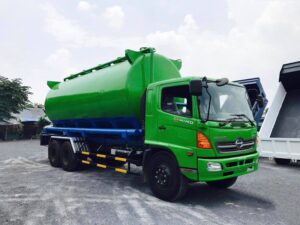 XE BỒN HINO FG 13 KHỐI CHỞ THỨC ĂN GIA SÚC