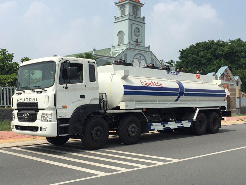 XE BỒN HYUNDAI HD320 20M3 CHỞ DẦU DIESEL - Ảnh 2