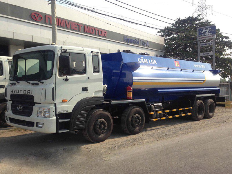 XE BỒN HYUNDAI HD320 20M3 CHỞ DẦU DIESEL - Ảnh 4