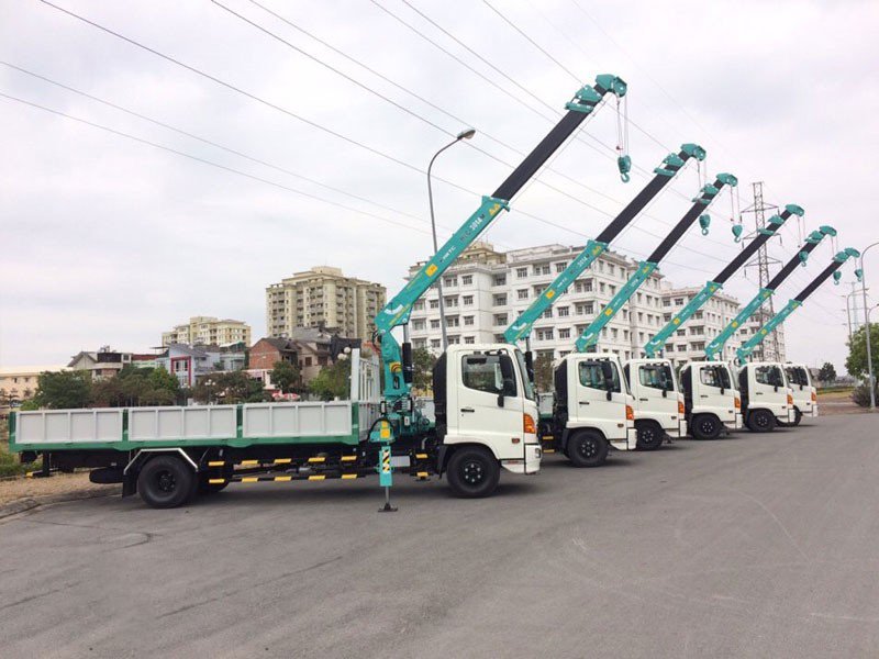 XE CẨU HINO FC9JLTA 3.6 TẤN GẮN CẨU HKTC HLC-5014M - Ảnh 2