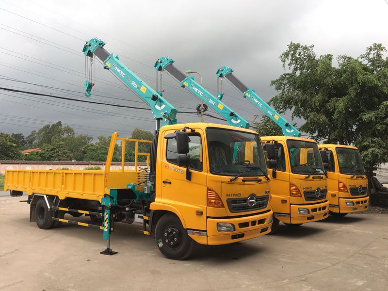 XE CẨU HINO FC9JLTA 3.6 TẤN GẮN CẨU HKTC HLC-5014M - Ảnh 3