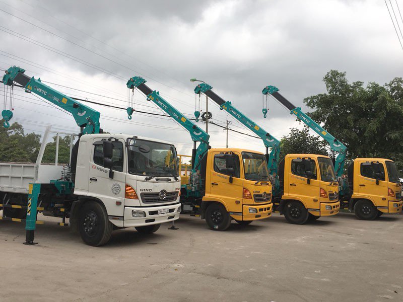 XE CẨU HINO FC9JLTA 3.6 TẤN GẮN CẨU HKTC HLC-5014M - Ảnh 4