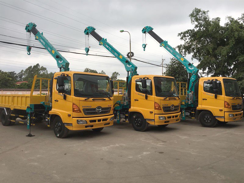XE CẨU HINO FC9JLTA 3.6 TẤN GẮN CẨU HKTC HLC-5014M - Ảnh 6