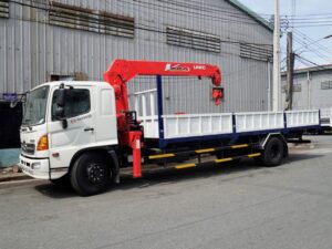 XE CẨU HINO FG8JPSB 6.5 TẤN GẮN CẨU UNIC URV554