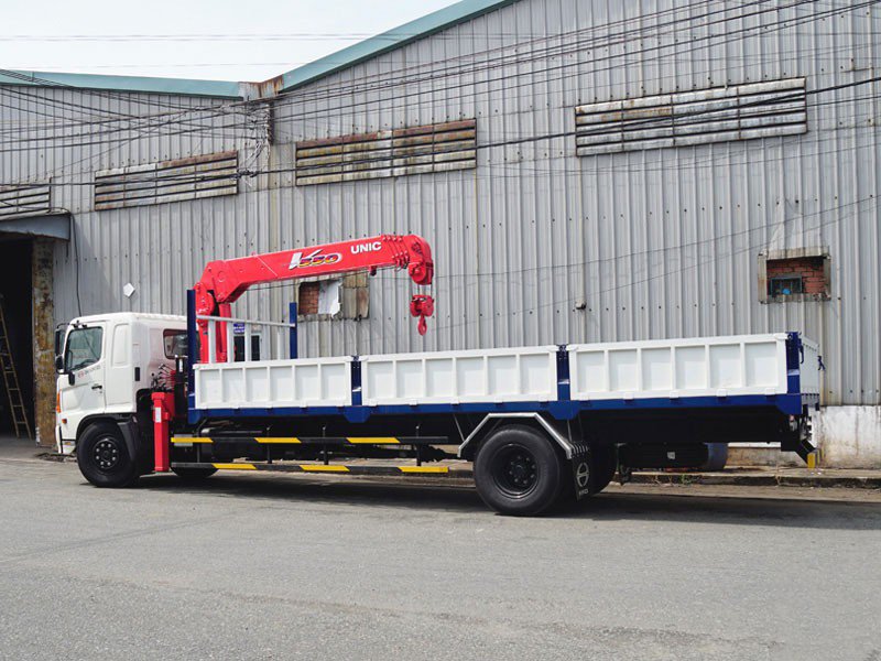 XE CẨU HINO FG8JT7A 7 TẤN GẮN CẨU UNIC URV545 - Ảnh 2
