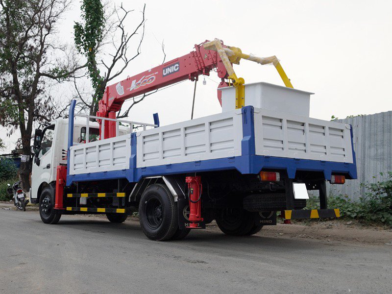 XE CẨU HINO XZU720L 2 TẤN GẮN CẨU UNIC URV346 - Ảnh 3