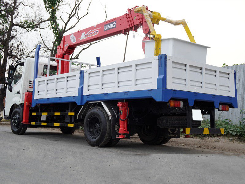 XE CẨU HINO XZU720L 2 TẤN GẮN CẨU UNIC URV346 - Ảnh 4