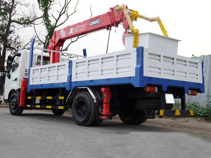 XE CẨU HINO XZU720L 2 TẤN GẮN CẨU UNIC URV346 - Ảnh 7