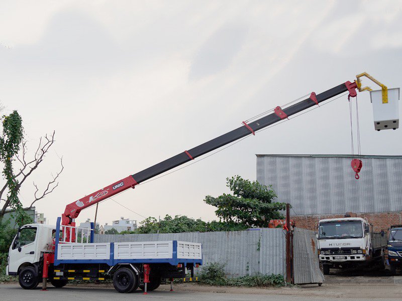 XE CẨU HINO XZU720L 2 TẤN GẮN CẨU UNIC URV346 - Ảnh 9