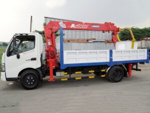 Alternative view of XE CẨU HINO XZU720L 3 TẤN GẮN CẨU UNIC URV343