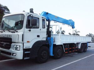 XE CẨU HYUNDAI HD320 12 TẤN GẮN CẨU DONGYANG SS2725LB