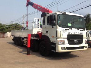 Alternative view of XE CẨU HYUNDAI HD360 5 CHÂN 17 TẤN GẮN CẨU UNIC URV554