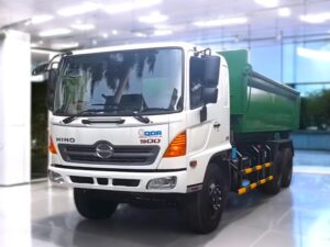 Alternative view of XE CHỞ RÁC THÙNG RỜI HOOKLIFT HINO FM 21 KHỐI