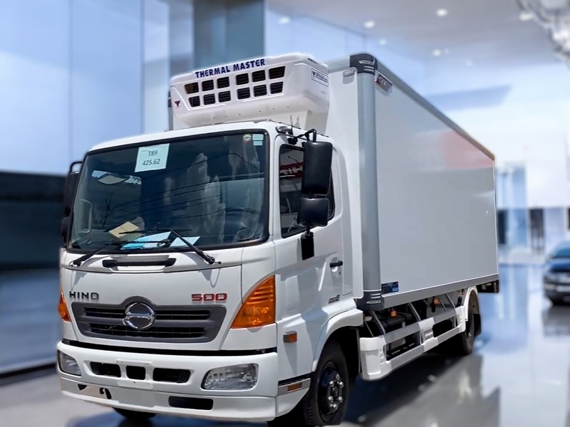 XE ĐÔNG LẠNH HINO FC9JNTC 5.7 TẤN THÙNG DÀI 7M2 - Ảnh 3