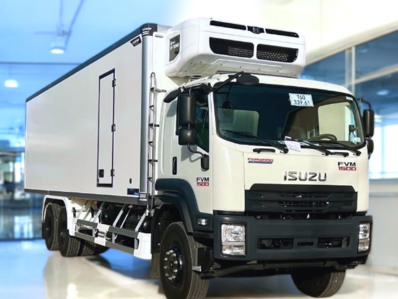 XE ĐÔNG LẠNH ISUZU FVM34TE4 14 TẤN 3 CHÂN - Ảnh 4