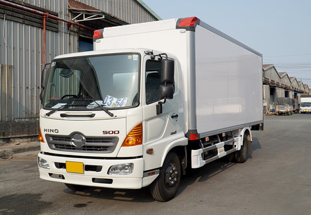 XE TẢI HINO FC9JLTC 6.5 TẤN THÙNG BẢO ÔN - Ảnh 2