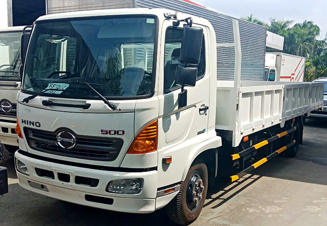 XE TẢI HINO FC9JLTC 6.5 TẤN THÙNG LỬNG - Ảnh 2