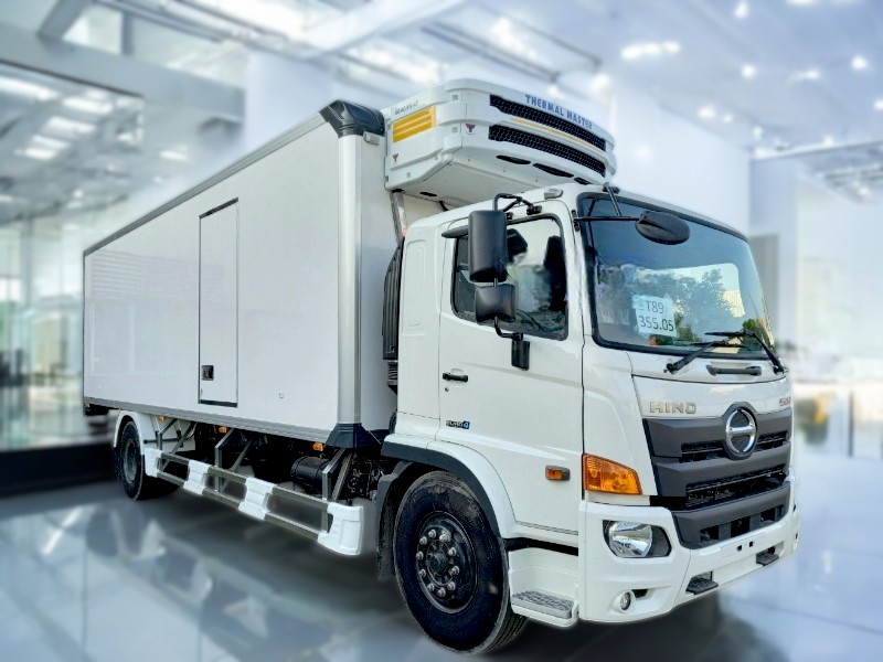 XE TẢI HINO FC9JLTA 5.3 TẤN THÙNG ĐÔNG LẠNH - Ảnh 3