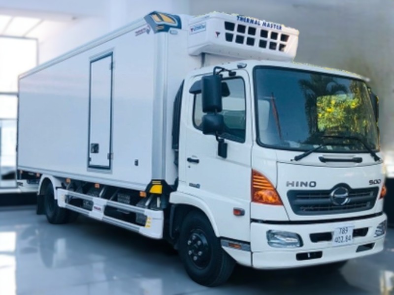XE TẢI HINO FC9JLTC 6 TẤN THÙNG ĐÔNG LẠNH - Ảnh 4