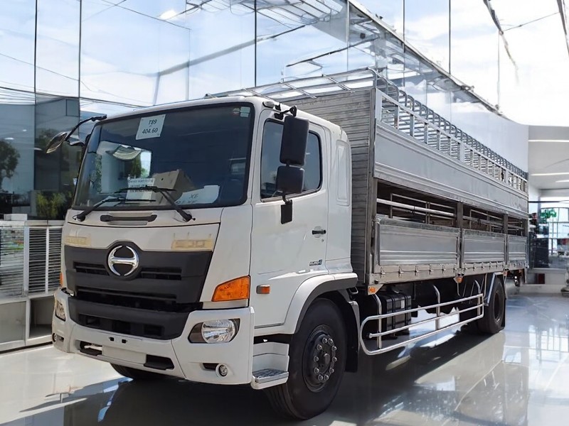 XE TẢI HINO FG8JT7A 6.8 TẤN THÙNG CHỞ GIA SÚC - Ảnh 4