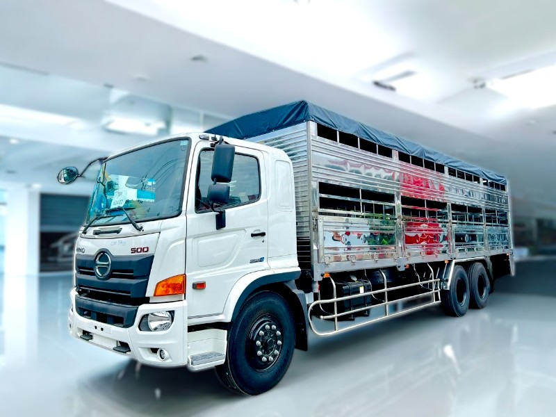 XE TẢI HINO FL8JW7A 14 TẤN THÙNG CHỞ HEO - Ảnh 2