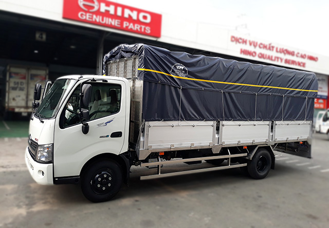 XE TẢI HINO XZU730L 5 TẤN THÙNG MUI BẠT - Ảnh 3