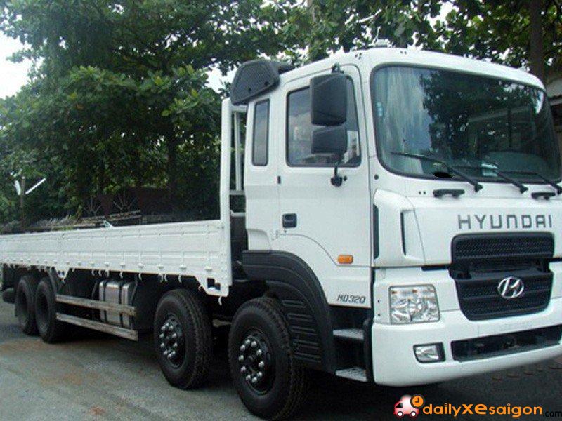 XE TẢI HYUNDAI HD320 17 TẤN THÙNG LỬNG - Ảnh 2