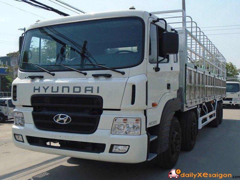 XE TẢI HYUNDAI HD320 18 TẤN THÙNG BẠT - Ảnh 3