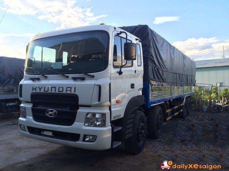 XE TẢI HYUNDAI HD320 18 TẤN THÙNG BẠT - Ảnh 5