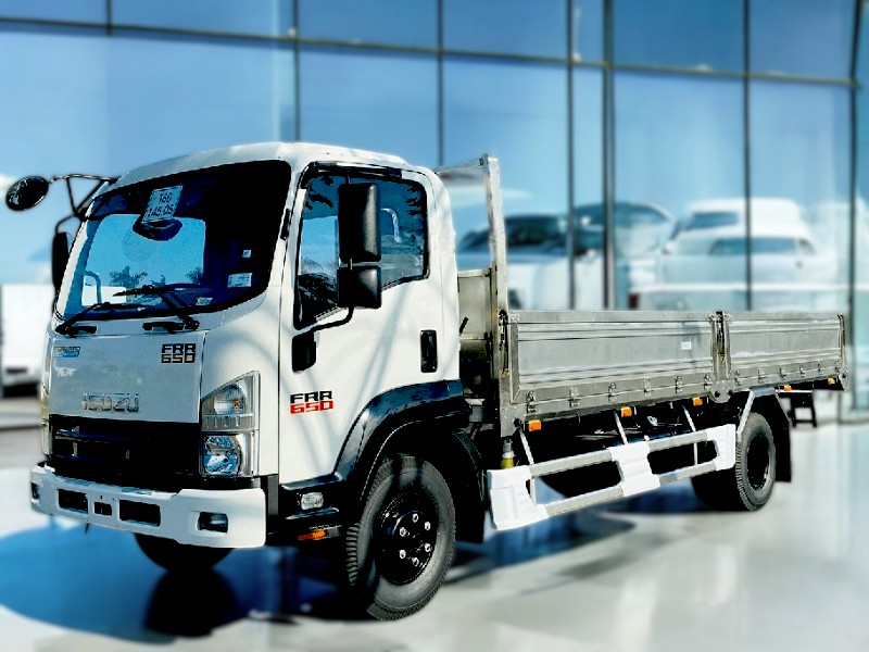 XE TẢI ISUZU FRR90NE4 6 TẤN THÙNG LỬNG - Ảnh 4
