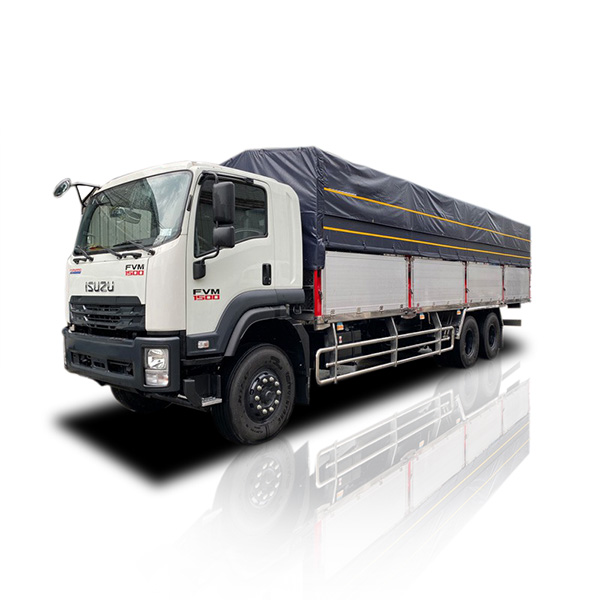 XE TẢI ISUZU FVM34TE4 15 TẤN THÙNG MUI BẠT