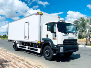 Alternative view of XE TẢI ISUZU FVR34QE4 9 TẤN THÙNG BẢO ÔN