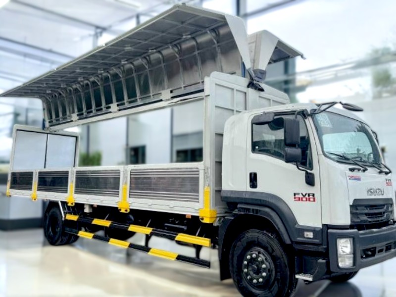 XE TẢI ISUZU FVR34UE4 7.5 TẤN THÙNG KÍN CÁNH DƠI - Ảnh 3