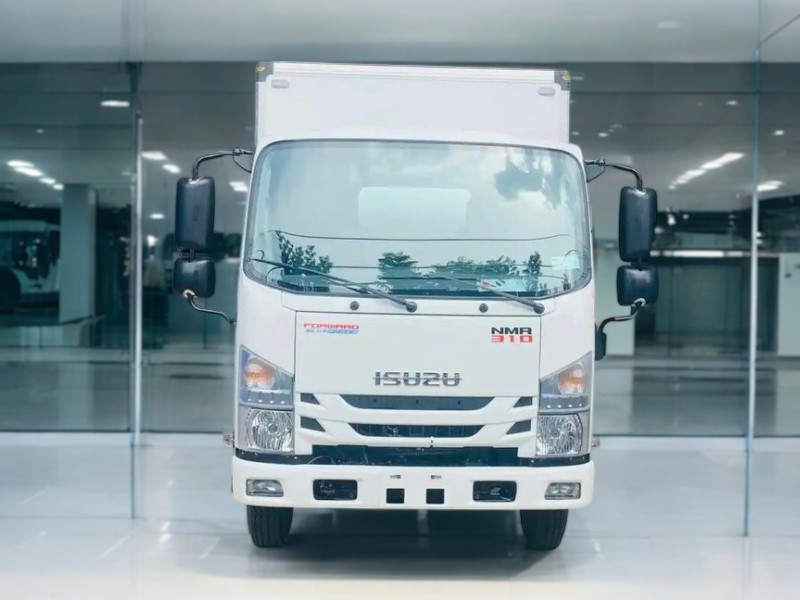 XE TẢI ISUZU NMR85HE4 1.9 TẤN THÙNG BẢO ÔN - Ảnh 2