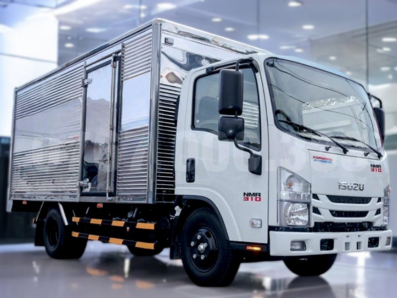 XE TẢI ISUZU NMR85HE4 3 TẤN THÙNG KÍN - Ảnh 3