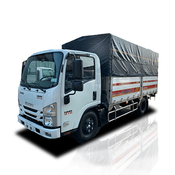 XE TẢI ISUZU NMR85HE4 3 TẤN THÙNG MUI BẠT