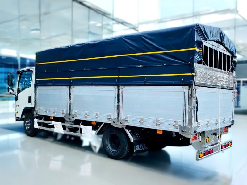 XE TẢI ISUZU NPR85KE4 3.5 TẤN THÙNG MUI BẠT - Ảnh 7