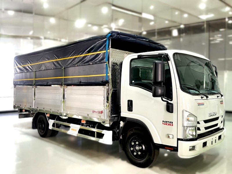 XE TẢI ISUZU NPR85KE4 3.5 TẤN THÙNG MUI BẠT - Ảnh 3