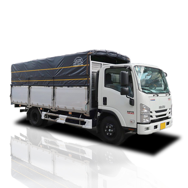 XE TẢI ISUZU NPR85KE4 4 TẤN THÙNG MUI BẠT