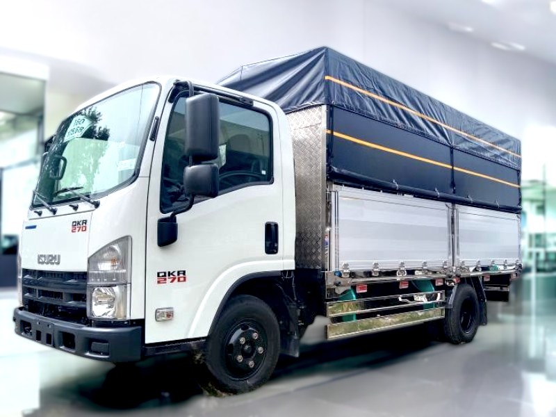 XE TẢI ISUZU QKR77HE4 2.9 TẤN THÙNG BẠT