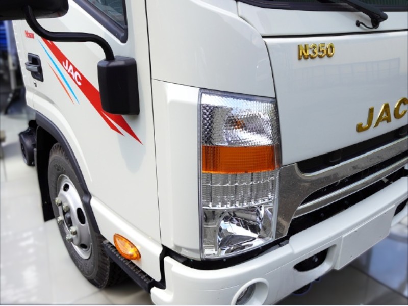 XE TẢI JAC N350 3,5 TẤN THÙNG LỬNG ĐỘNG CƠ ISUZU - Ảnh 4