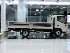 Alternative view of XE TẢI JAC N350 3,5 TẤN THÙNG LỬNG ĐỘNG CƠ ISUZU